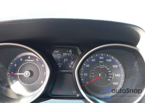 2013 Hyundai Elantra Gls z USA, uszkodzony, nr VIN KMHDH4AE0DU998091